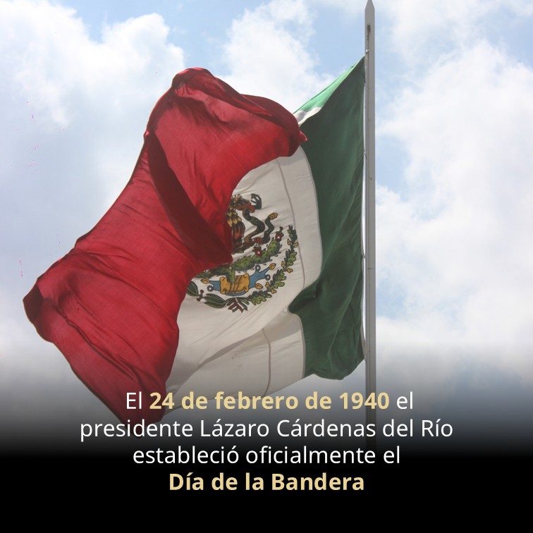 🇲🇽 ¡Feliz #DíaDeLaBandera! 🦅 Hoy honramos a nuestro lábaro patrio, símbolo de unidad y soberanía nacional. ¡Viva México! 🎉💚🤍❤️