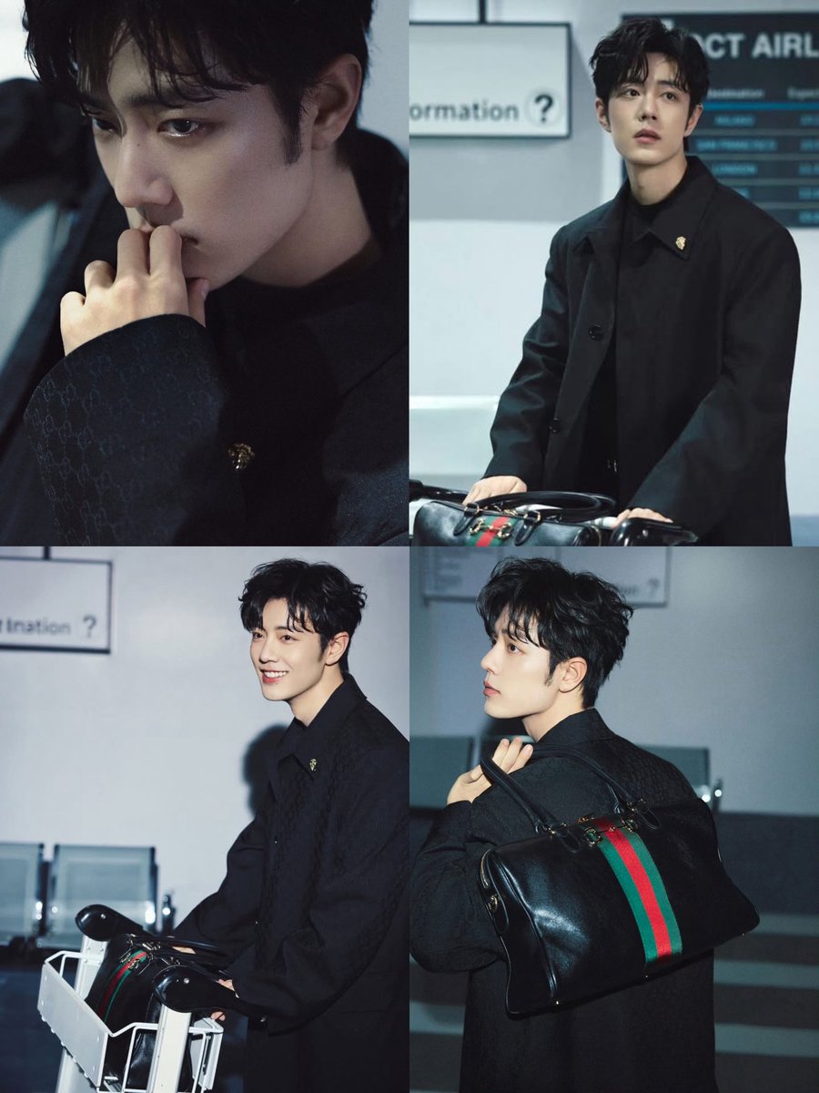 #XiaoZhan depart for Milan Fashion Week 2026
