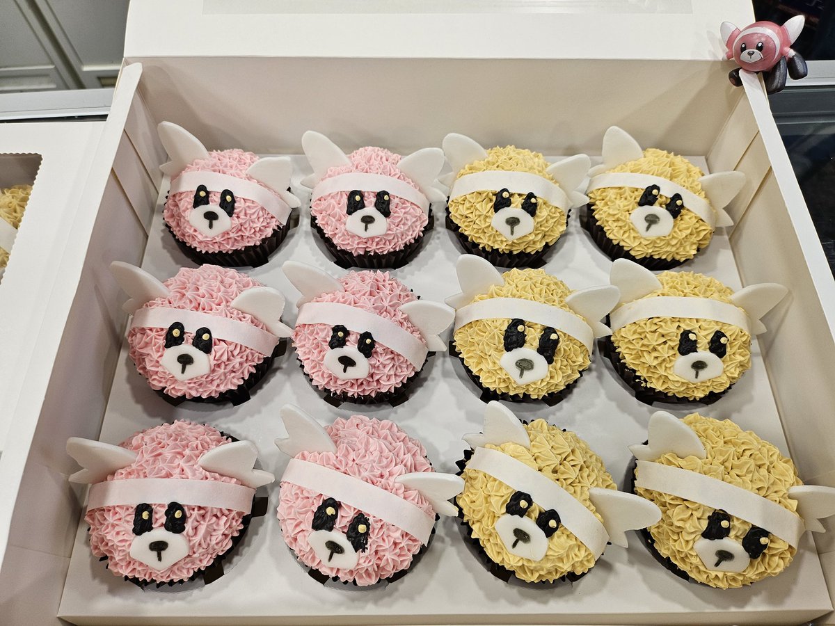 私も今年30歳になります！🎂🎉 過去2年間、私はクマのカップケーキを