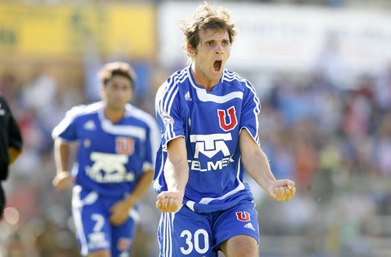 #UnDíaComoHoy 2008: Dep. #Melipilla 0-3 #UdeChile en el Estadio Roberto Bravo Santibáñez.
Los goles: autogol de Jaime García, Manuel Villalobos y Walter Damián Montillo de tiro libre.