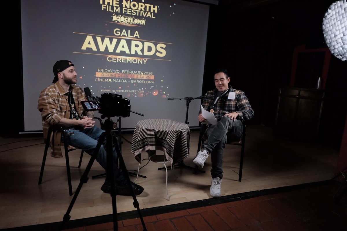 northfilmfest's tweet photo. Great Times at The North Film Fest - Barcelona, Feb 18-20,2026 #TNFF #TheNorthFilmFest https://t.co/Kr6yMZLBld