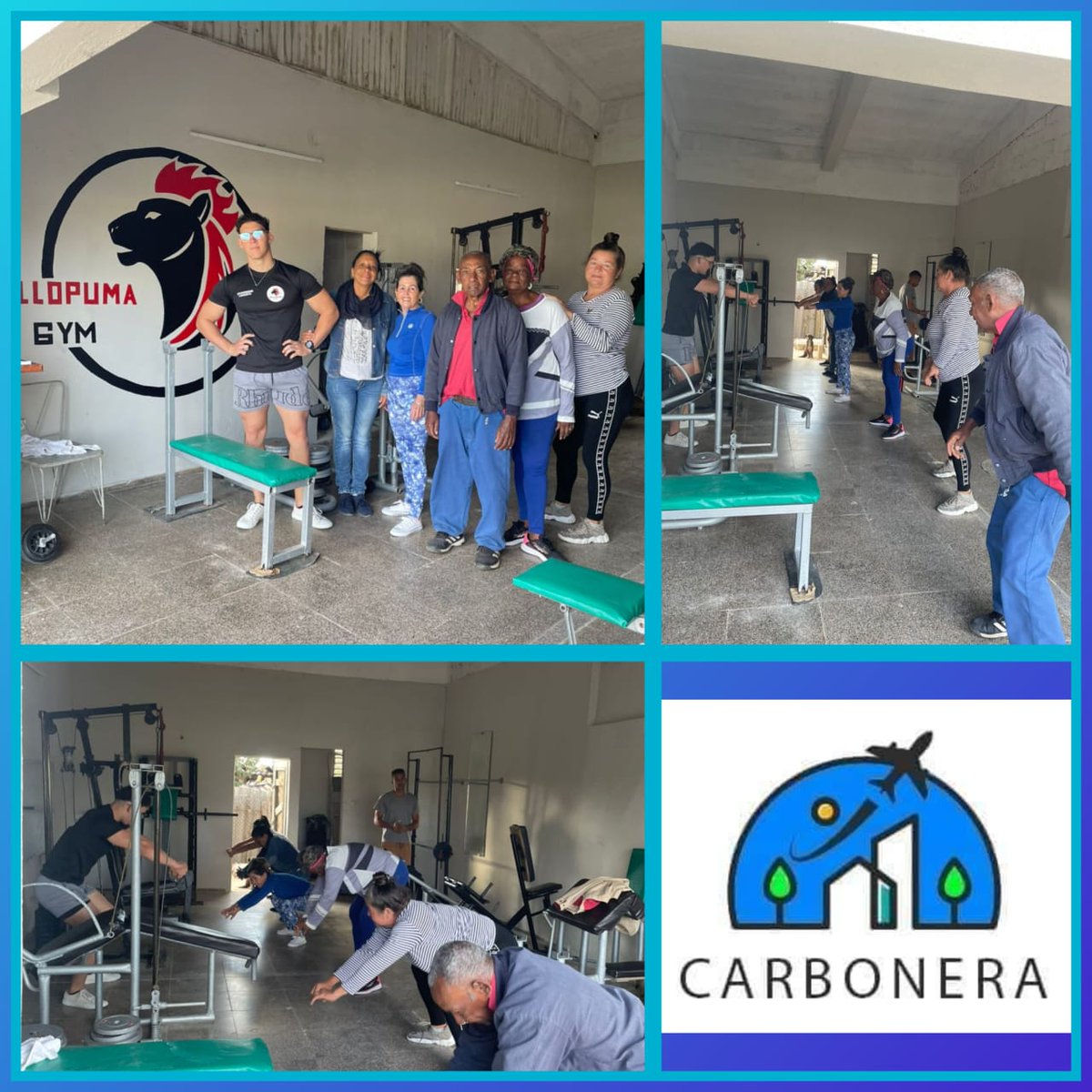 🤸‍♀️ En la circunscripción. 8 de Carbonera los adultos mayores tienen en el nuevo Gimnasio con tres frecuencias semanales un lugar para realizar ejercicio físicos y mejorar su estado de salud.🩺 #MatancerosEnVictoria #CubaEsSalud #JuntosSomosMásFuertes