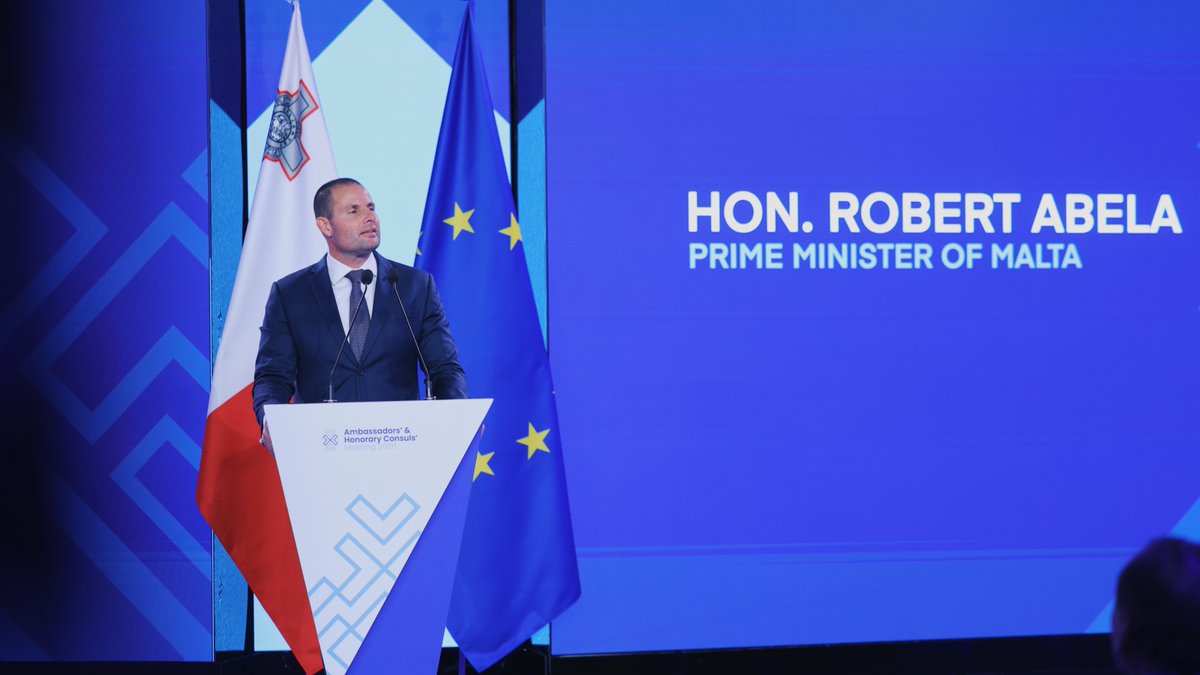 Robert Abela tweet media