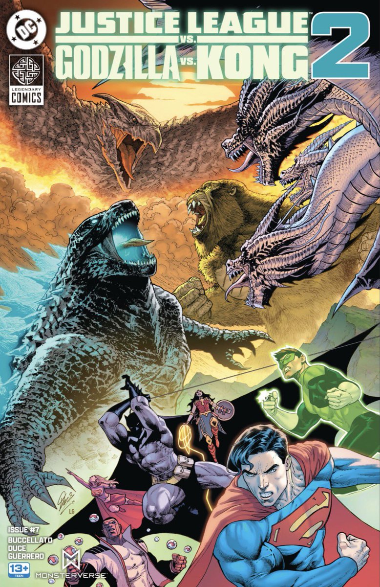 PREVIEW: Justice League vs Godzilla vs Kong II #7 The issue is