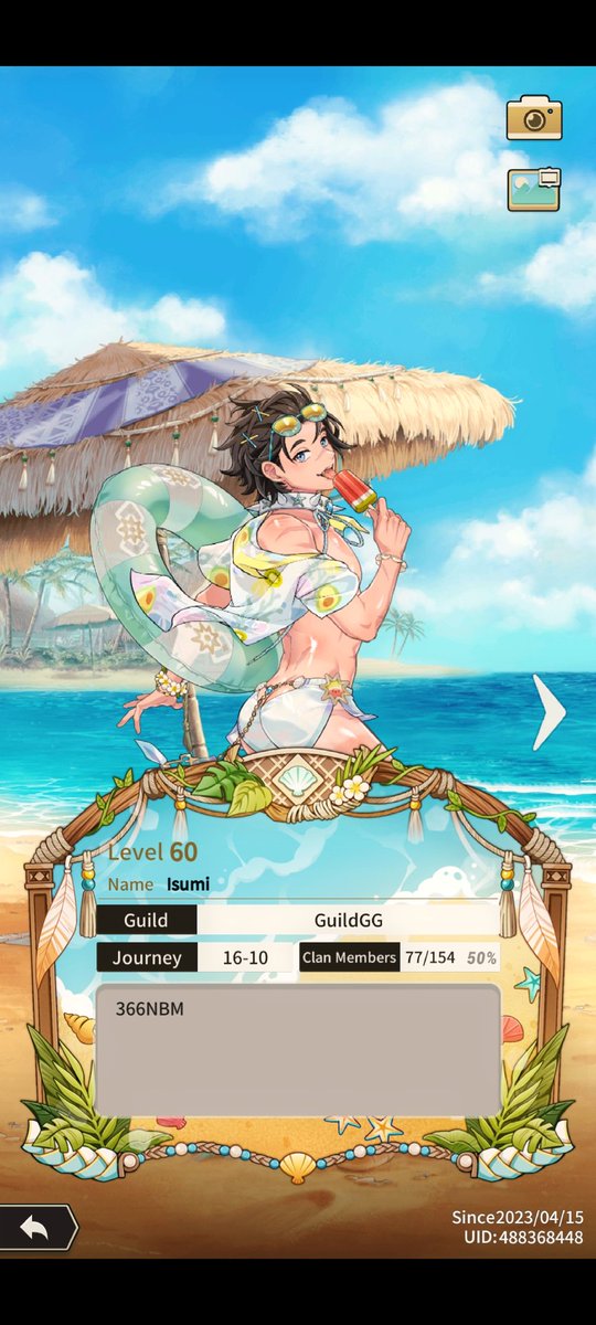 _Isumi9's tweet photo. @NUCarnivalEn Happy 4th Anniversary, Nu: Carnival! It's been 3 years already since I started this game. And since then, I have played this game every single day. For me, just by interacting with the clan members on the home screen everyday brings me joy. Garu/Karu fan btw.

UID: 488368448 https://t.co/nA6KjZL2eh