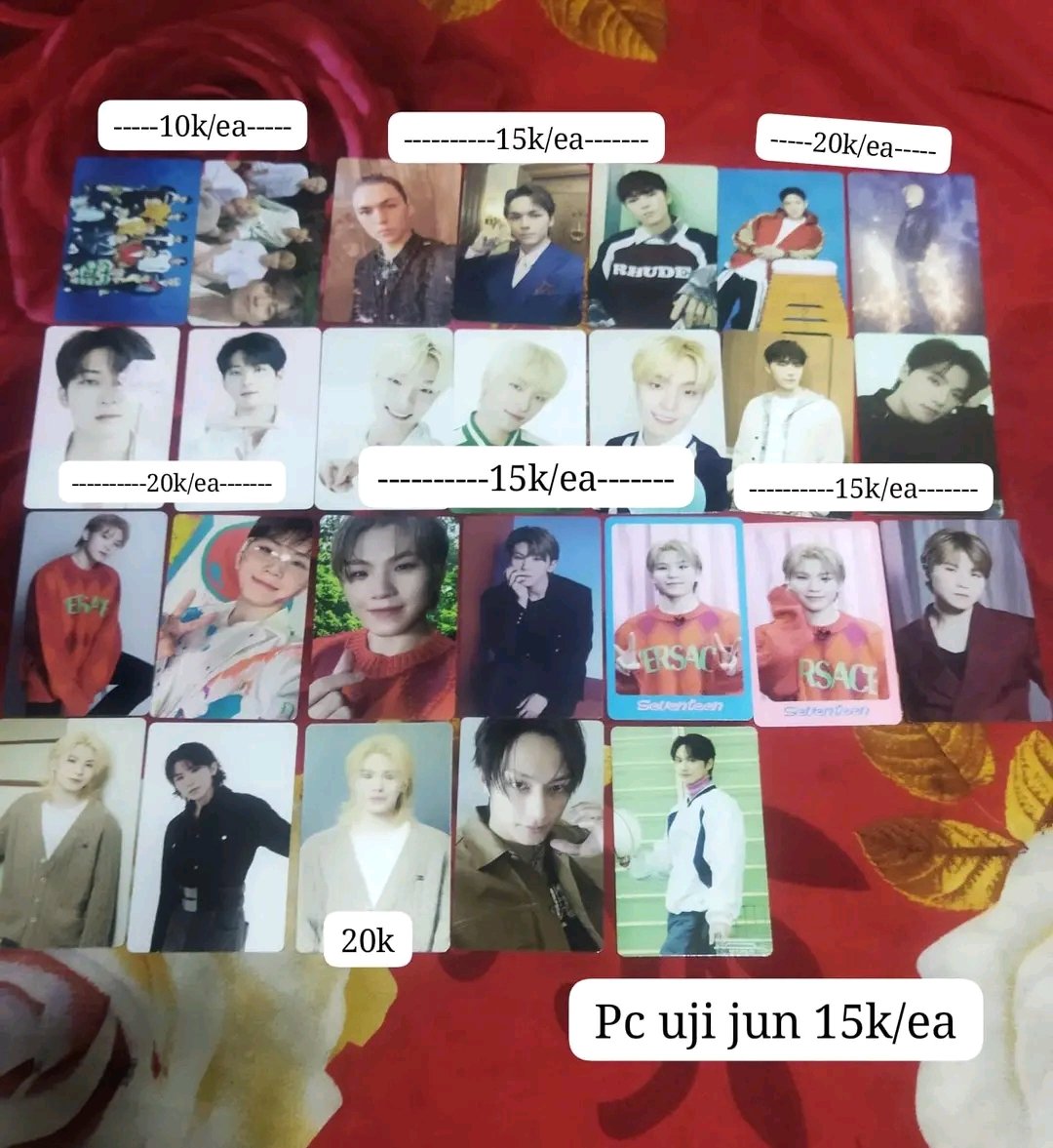 giaayaneeappa's tweet photo. WTS, all good condi, clearensale
✅Vidcon
❎Harga exc admin 🍊+ onglok
✅Keep event with dp 50% 
🧐Detail by pc
❌ NOT FOR SENSITIVE BUYER‼️
🏠 jatim
Buy 5 get 1 album (unsealed/album only) 

t. Seventeen carat scoups jun hoshi wonwoo woozi the8 mingyu seungkwan Vernon dino album https://t.co/H8kAuuCqHF