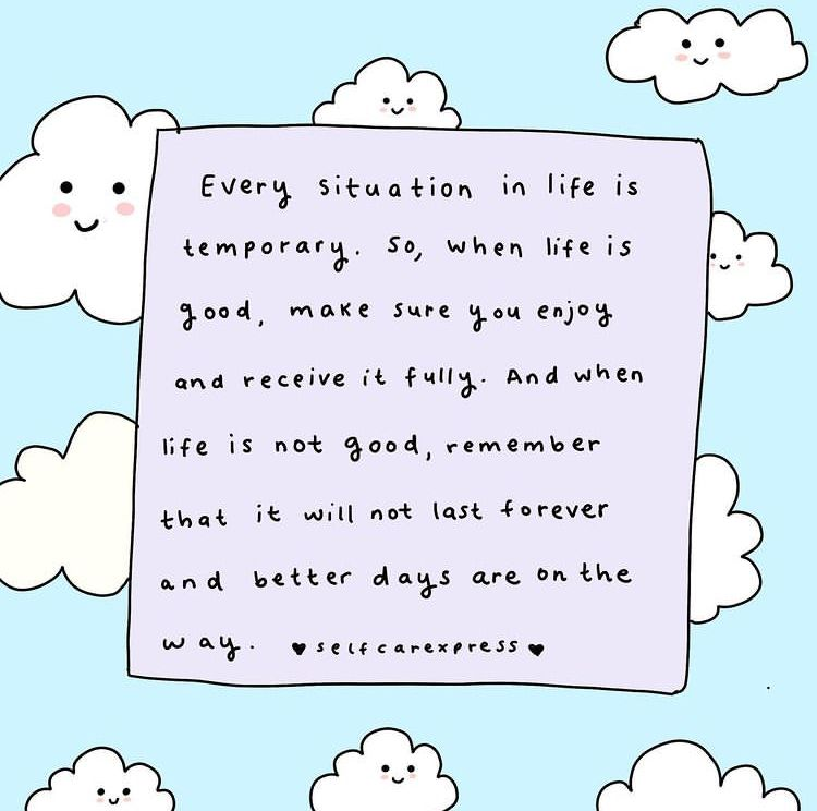 a little reminder for us