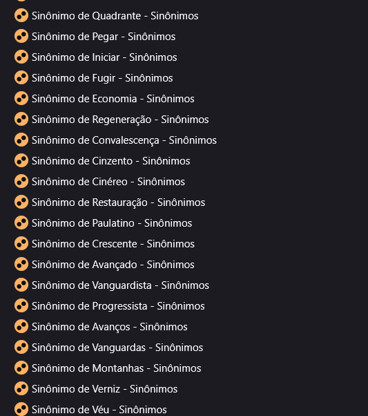 AstralAstrea's tweet photo. nova brincadeira tentar adivinhar o que eu escrevo de acordo com o meu histórico de sinônimos https://t.co/jL2qeOO0dJ