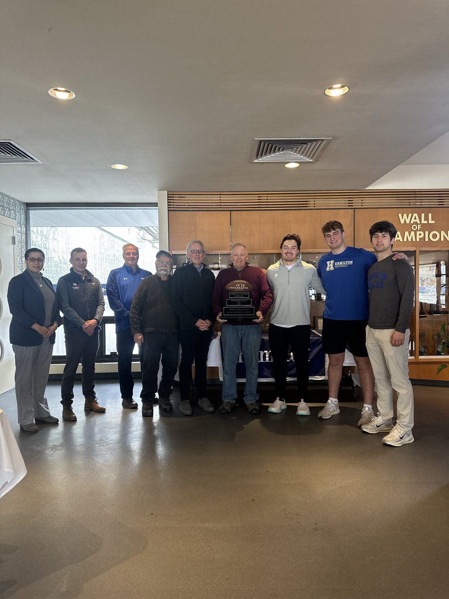 Hamilton College Football tweet media