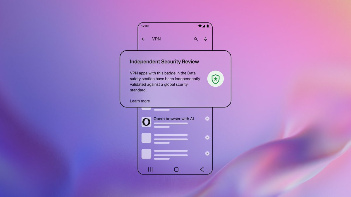 Opera Privacy and Security Team tweet media
