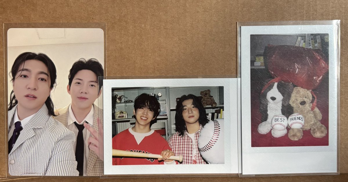 daysix0907's tweet photo. wts lfb ph

🍀 DAY6 On Hand 🍀

𐙚 Busan Bros Set - ₱160
𐙚 Band Aid Nemo QR Card - ₱50 each
𐙚 Dowoon (Withmuu POB) - ₱150
𐙚 Sungjin Set - ₱460

*FREE The Decade in Manila confetti

MOP: GCash, other mop
MOD: J&amp;T, GGX, SDD

🏷️ youngk wonpil platform album season's greetings https://t.co/8jpFY4BAYR