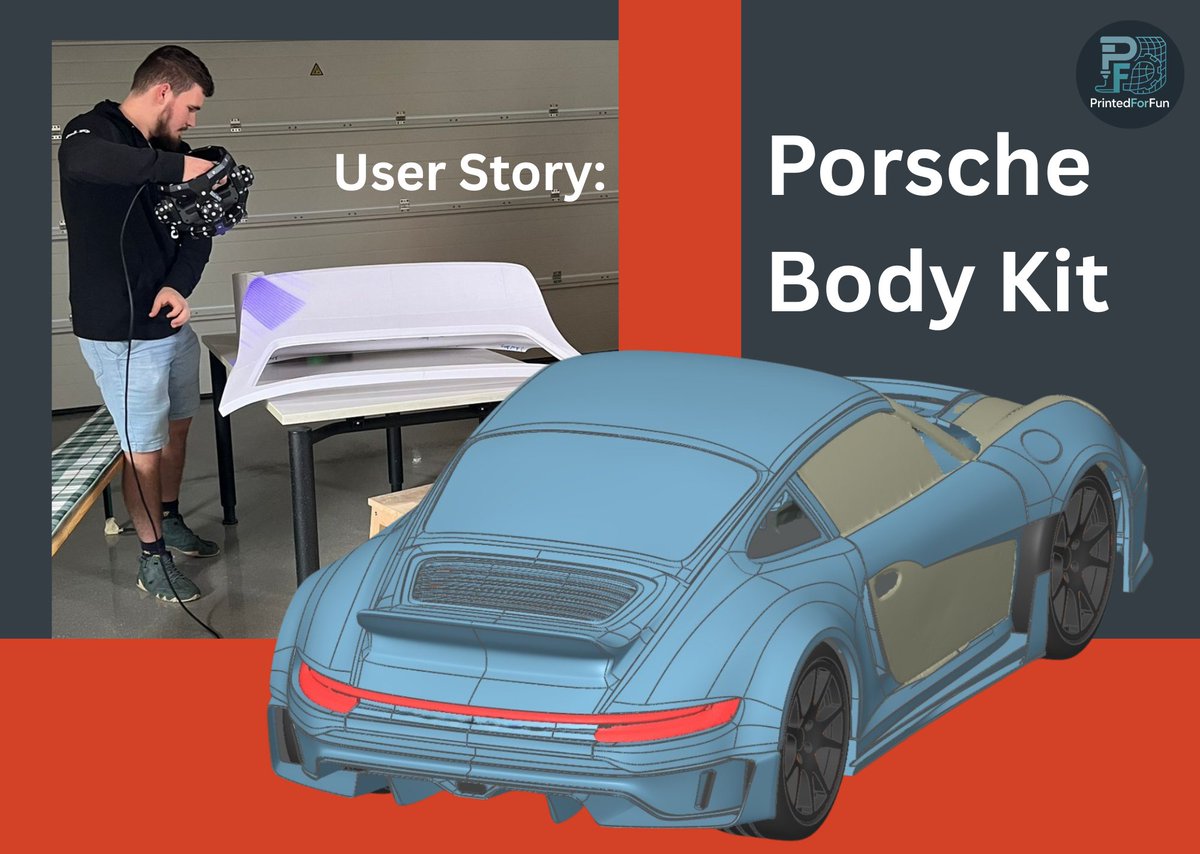 Reverse Engineering a Porsche Exterior: From Scan Data to Carbon Bodywork with <a href="/quicksurface/">QUICKSURFACE</a> 
quicksurface.com/reverse-engine…
Thanks to PrintedForFun for sharing this case study.
#QUICKSURFACE #ReverseEngineering #ScanToCAD #AutomotiveEngineering #MeshToCAD #3DScanning #CAD