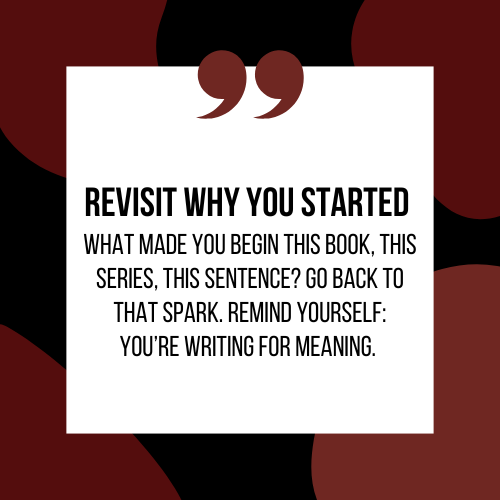 BClarkWriting's tweet photo. Keep the purpose!

#WritingInspiration #AmWriting https://t.co/9euhWcBOpu