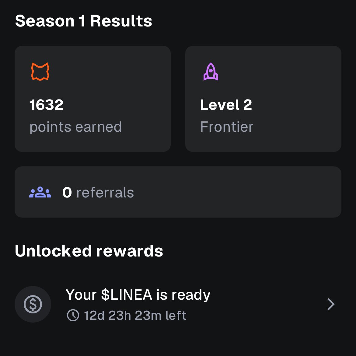 Jeśli ktoś z was klikał kampanię od Metamask to można odebrać tokeny $LINEA 🪙

Jak to zrobić?
➤ wchodzicie w aplikację mobilną MM na telefonie
➤ zakładka rewards
➤ łączycie portfel na Merkl
➤ claim i tokeny wpadają na portfel

Możecie napisać czy pokryło wam fee czy jednak