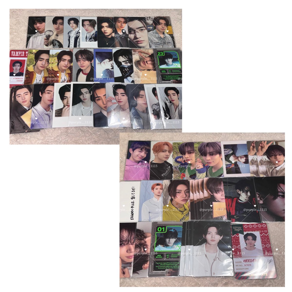 ENHYPEN 交換 買取 トレカ

🩶⬇️ 過去トレカ 

ヒスン ソンフン  

🩶 買取 or ジェイク

支払い方法 ¦ PayPayマネー メルペイ 銀行振込
リプまでお願いいたします🙏🏻  ̖́-
#enhypen交換 #enhypen買取