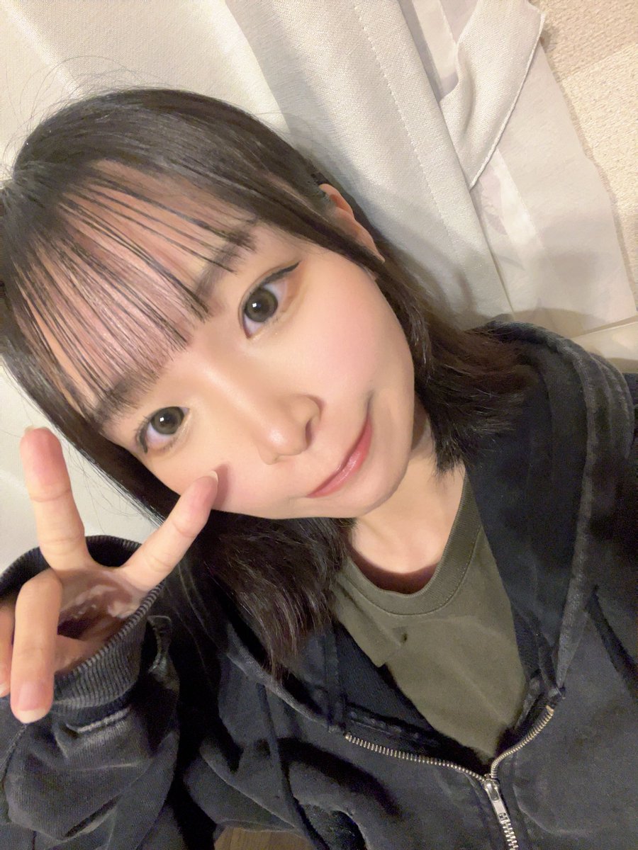 前髪ぱっつーん！