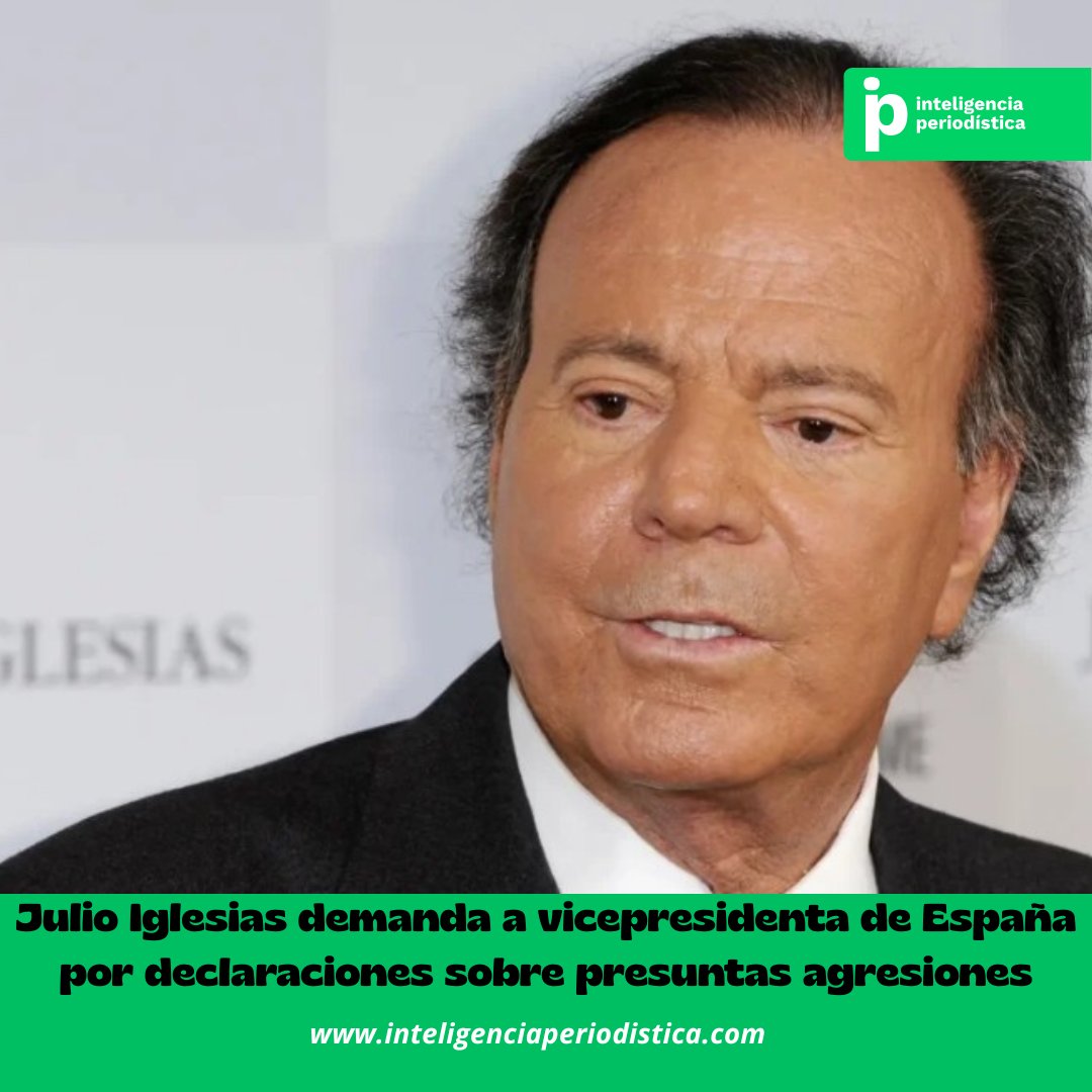 ⚖️ El cantante Julio Iglesias presentó demanda de conciliación contra la vicepresidenta Yolanda Díaz por declaraciones sobre acusaciones de agresión sexual.

DETALLES AMPLIADOS/inteligenciaperiodistica.com/2026/02/24/jul…

#España #JulioIglesias #Justicia