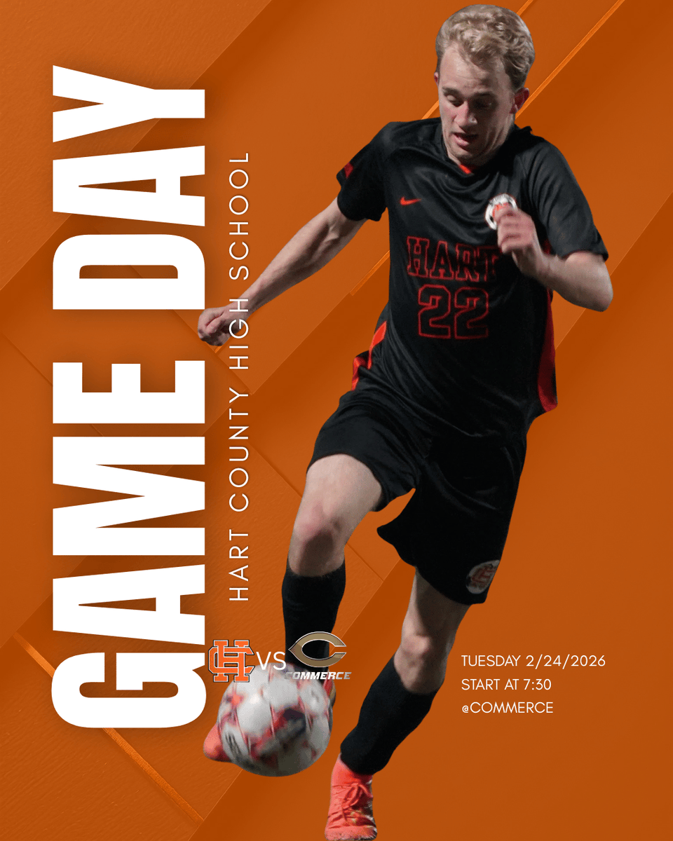 HartCoSports's tweet photo. ITS GAMEDAY for HCHS Boys Soccer as they travel to Commerce to take on the TIGERS!!  

It's the Undefeated Bulldogs vs Commerce TONIGHT at 7:30pm!  LETS GO DOGS!! 

#OneHartBeat #GoDogs https://t.co/ihhkQ1nCdH