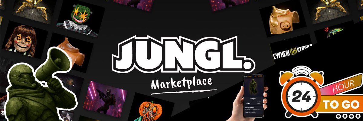 JunglCorp's tweet photo. ⏰ 24 hours until JUNGL MARKETPLACE goes live. 
Mark your calendars: 4 pm UTC on 25th Feb 2026 🗓️ 

Be ready to Create, Inscribe, Mint, and Trade Ordinals & NFTs.
Oh... but we aren't finished building. We want to shape this platform with you. Tell us:  
👉 What is the one marketplace feature you cannot live without?  

📣 If you have an idea, drop your answer & wallet address (BTC or EVM) below for a little XP 🪂. 
🧡🌴