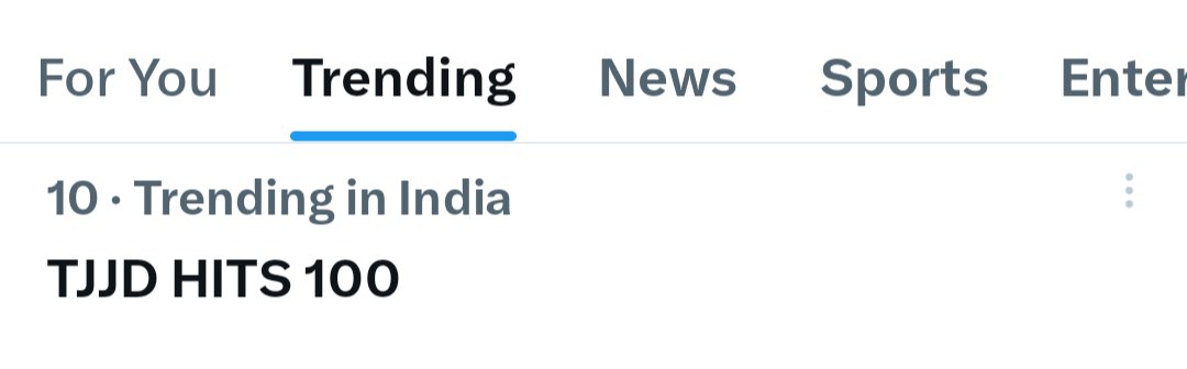 Trending on number 10 yaay
An appreciation post for the fd as well, one of the most chill fd, i love being here
Cheers to all of the lovely people out there
Aise hi raho bas thu thu

TJJD HITS 100