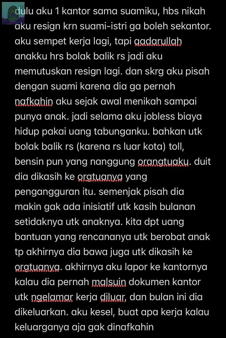 💚 menurut kalian, tindakanku too much ga?