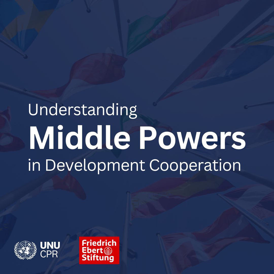 UN University Centre for Policy Research tweet media