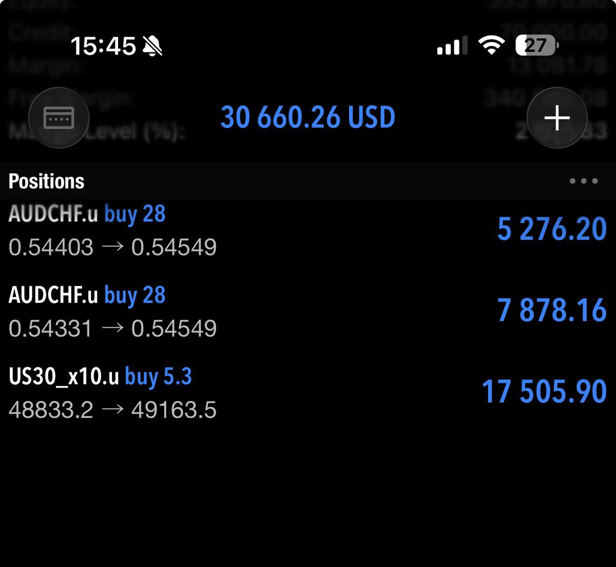 Shared all 3 trades live at entry level.... Go and verify

$AUDCHF
$US30
$XAUUSD

I be Merlin 😮‍💨
ForeverInprofit