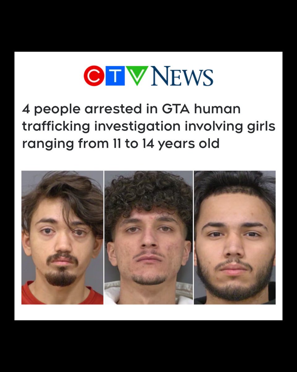 Enough is enough. It’s time to protect our children.

Peel Regional Police have laid charges following a two-year human trafficking investigation involving the alleged exploitation of girls as young as 11 years old in the Greater Toronto Area.

This is happening in our