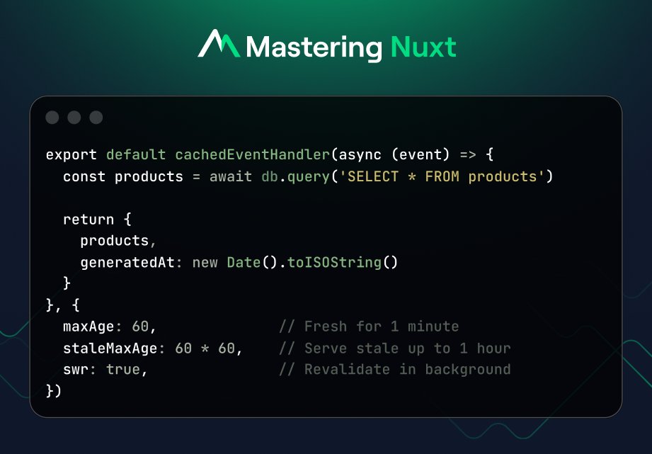 Mastering Nuxt tweet media
