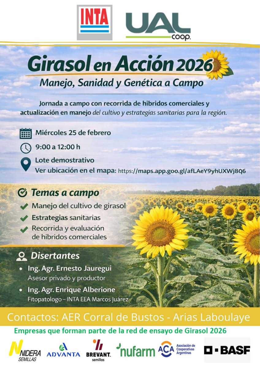 INTA Marcos Juárez tweet media