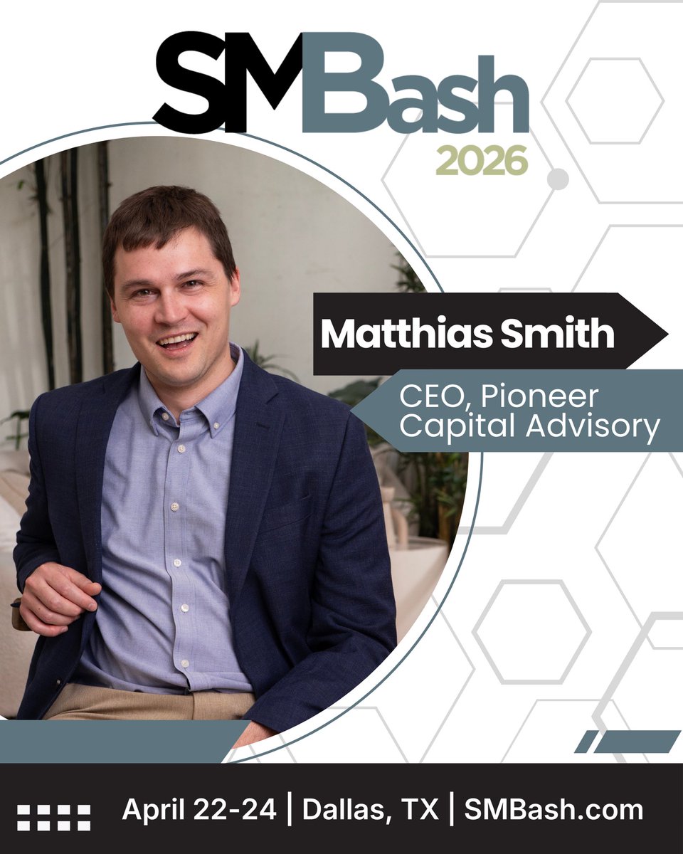 Matthias Smith, CEO - Pioneer Capital Advisory LLC tweet media