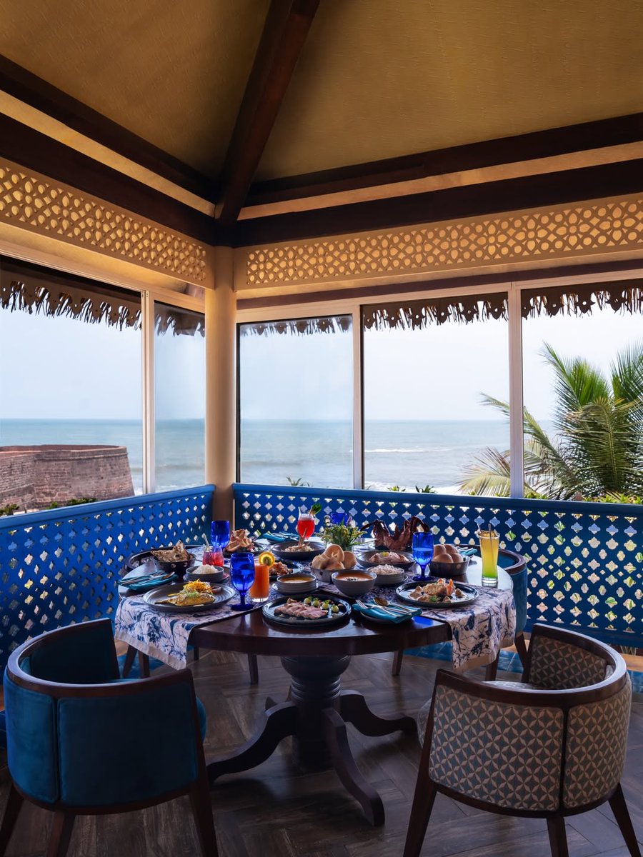 From the catch of the day to timeless coastal classics, Morisco pairs fresh flavours with stunning Arabian Sea sunsets.

For reservations, call: +91 8956798640

#Tajfortaguada #TajHotel #Morisco #CatchOfTheDay #FreshFlavours #Dinewithview