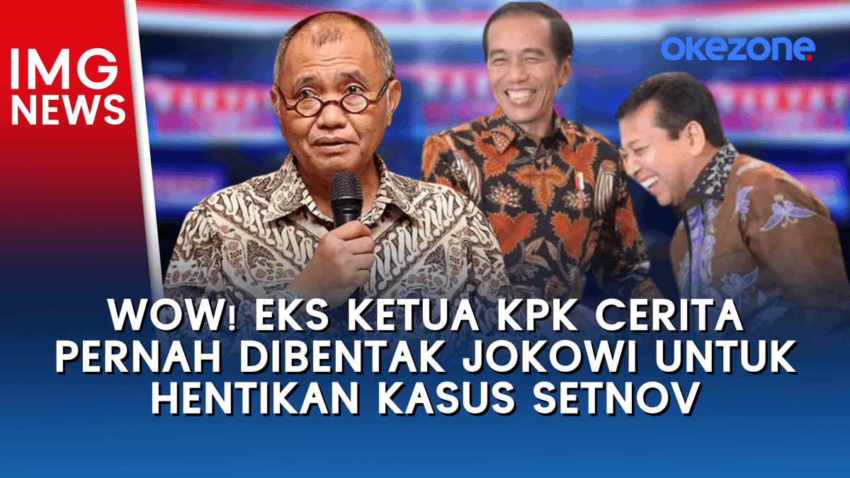 okezonenews's tweet photo. Eks Ketua KPK Cerita Pernah Dibentak Jokowi Untuk Hentikan Kasus Setnov | Rakyat Bersuara

https://t.co/w9mrIT3Tlz

#KPK #Korupsi #Jokowi #Gibran #Setnov #SettyaNovanto #RakyatBersuara #Aiman #iNewsTV https://t.co/FatxmEzPgG