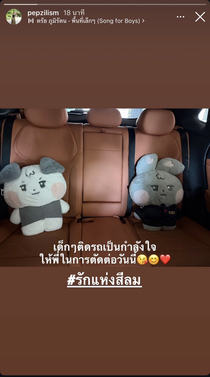 อยากได้จังเล้ยยย เอามาวางรับลูกค้าผ้าไตรในร้านนน  🐶🐰

#รักแห่งสีลม #loveofsilomtheseries 
#UpPoom #uppoompat #poompps