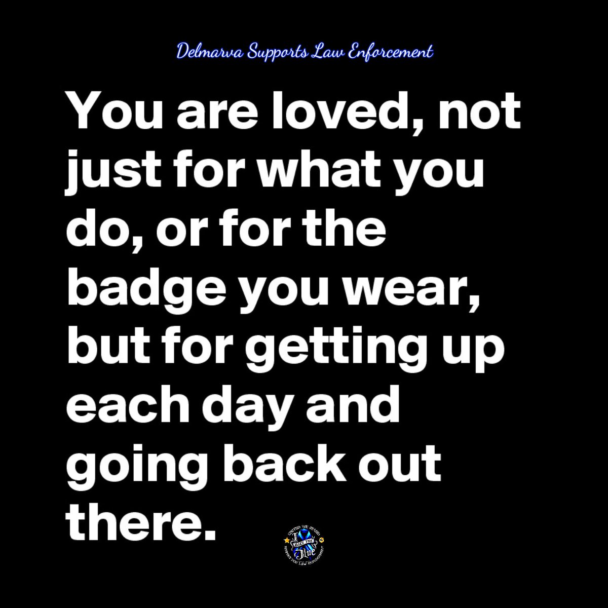 Delmarva Supports Law Enforcement tweet media