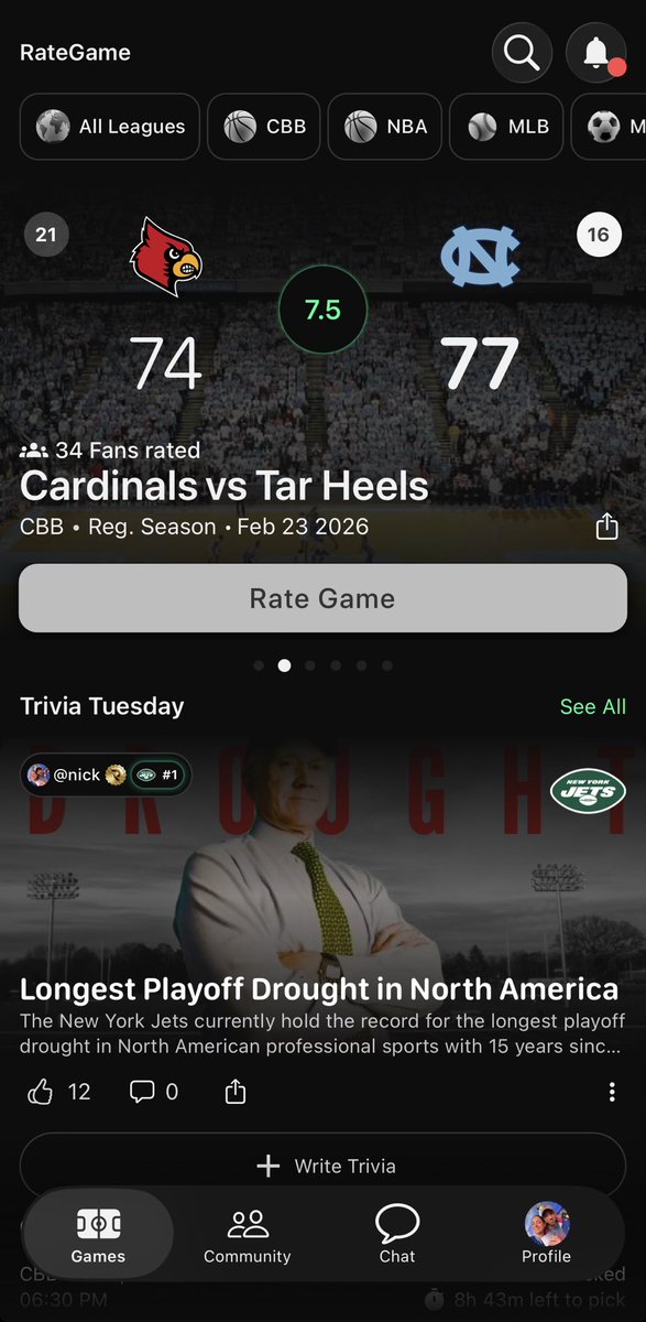 RateGame tweet media