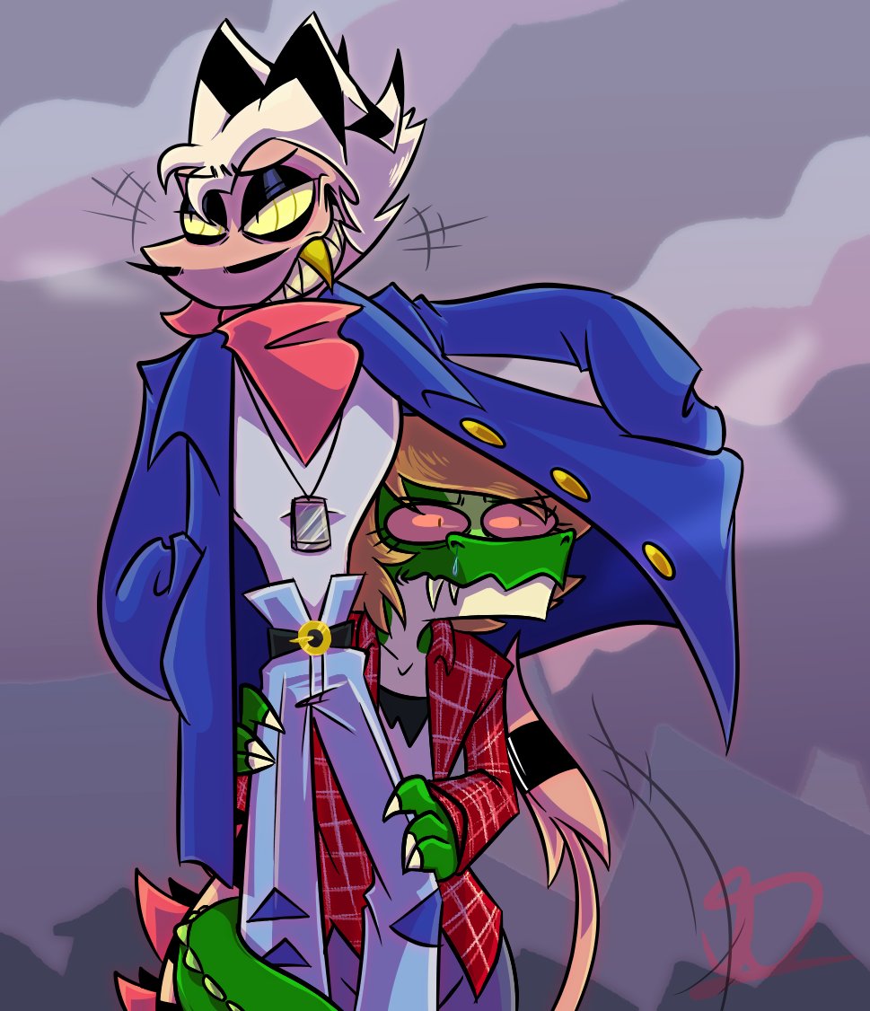 JaspiiDoodles's tweet image. Cold blooded...
#helluvabossstriker #selfinsert