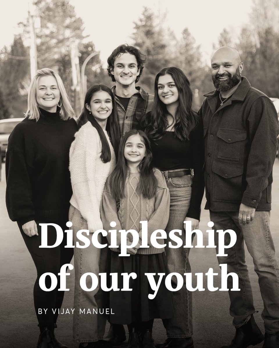 Every young person is being discipled by someone. The question is not whether discipleship is happening, but by whom?

Vijay Manuel, Head of MEI Schools, shares his thoughts on how we can best guide our youth toward Jesus. Read the article here: mbherald.com/discipleship-o…