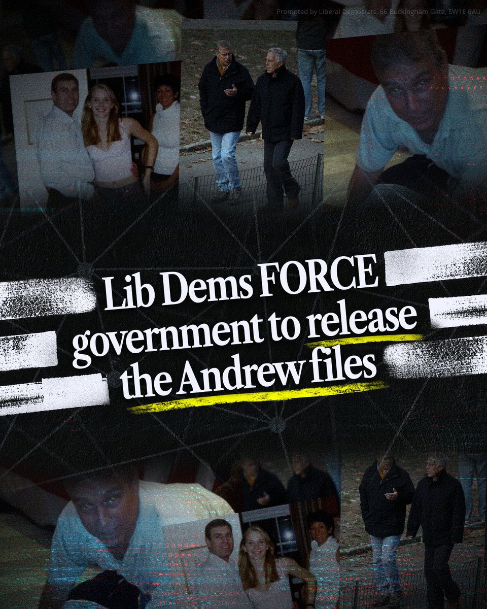Today is an important step in dismantling the system that protected Andrew Mountbatten-Windsor and Epstein’s other associates.

The victims, survivors and their families have waited far too long for the truth to come out and justice to be done.