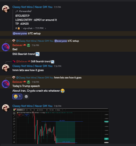 winnersoncrypto's tweet photo. "It's crashing! What about the news?!" 🗣️
While the timeline panicked over speeches, we took the Long.
✅ $BTC +110.63% Realized. Called and executed LIVE.
Stop trading emotions. Next Free Live Session: Tomorrow 7-9 PM IST.
Join us: https://t.co/QL7gDaKfvV
#BTC #QuantImperium https://t.co/dnpgpoO9yN