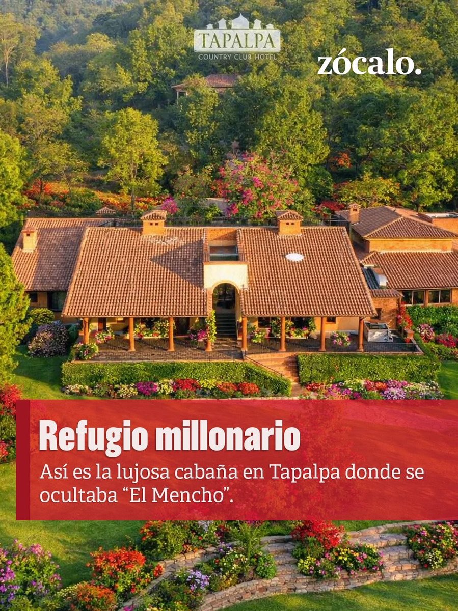 MarkDeReborn11's tweet photo. Lo que muchos no dicen es que Tapalpa es para los jaliscienses lo que Valle de Bravo para los de la CDMX. Es un lugar de descanso para ricachones que gastan en un fin de semana lo que ganan los chairos en un año. Valle de Bravo se llenó de narcotraficantes. Si buscas encuentras. https://t.co/ZHCRtQlQTO