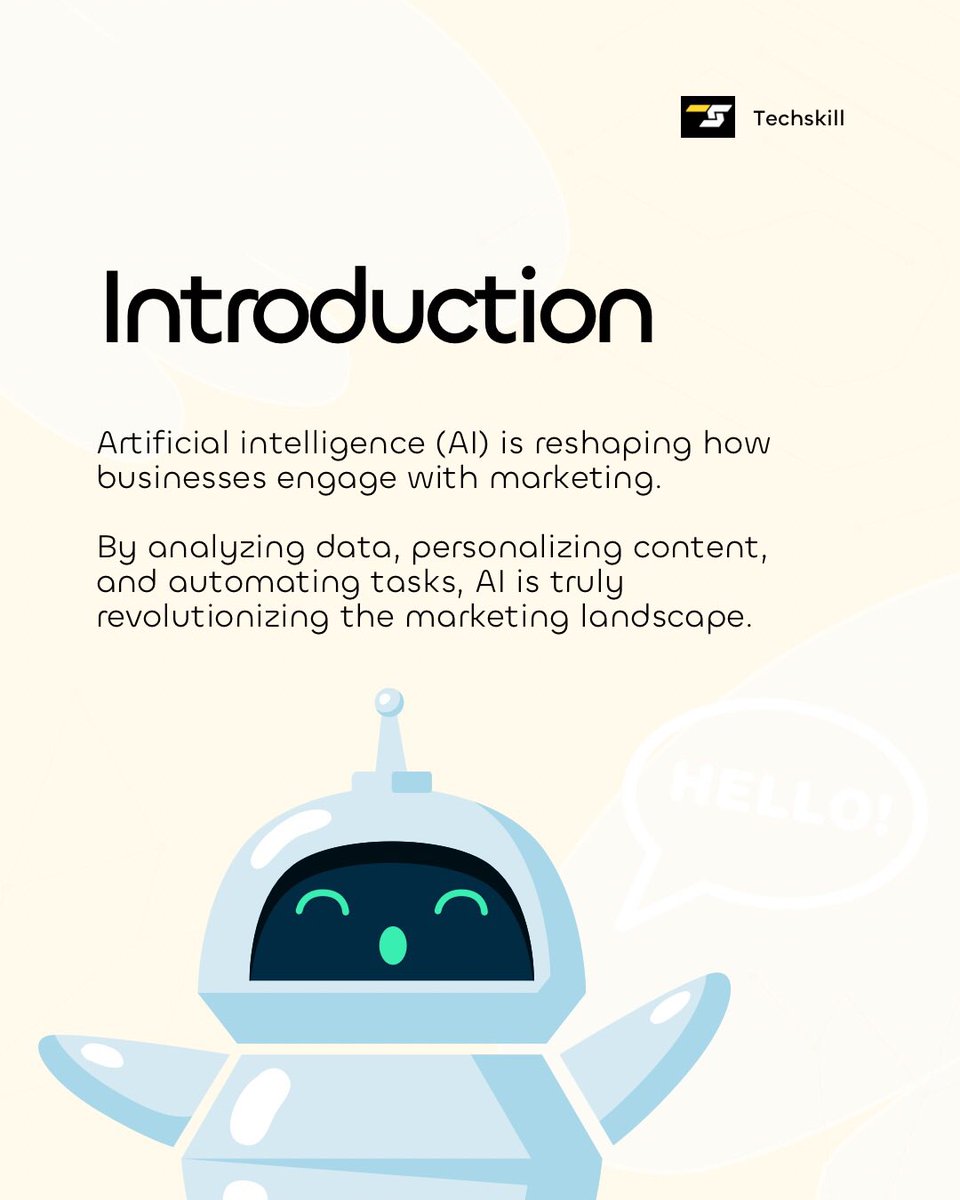 TechSkillUk's tweet image. AI is changing marketing. Are your skills ready?
Swipe to see how AI is shaping the industry →
Learn AI with us: techskill.uk
Follow for AI courses &amp;amp; webinars 🚀
#AI #LearnAI #TechSkills #FutureOfWork