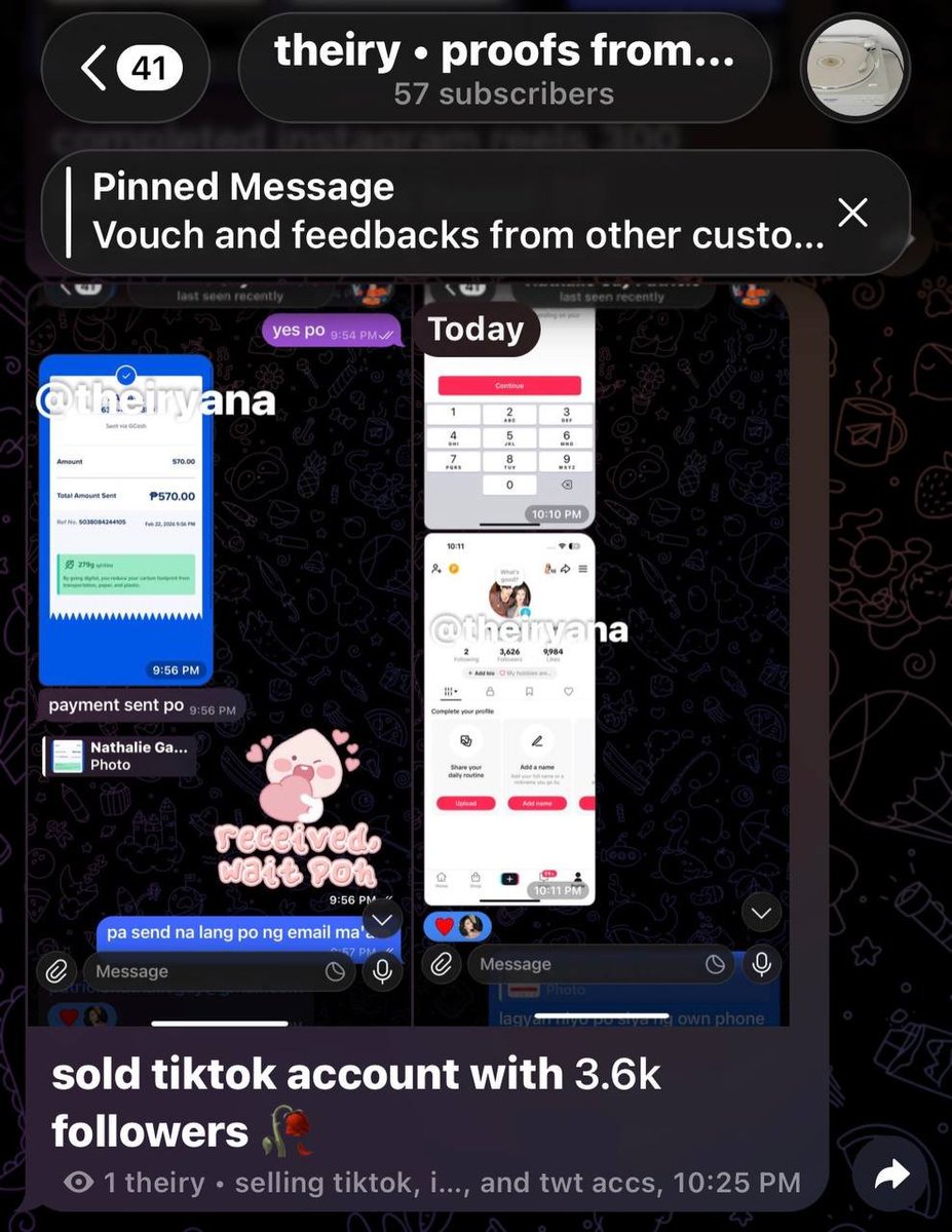 theiry sells • tiktok-insta-twt accounts tweet media