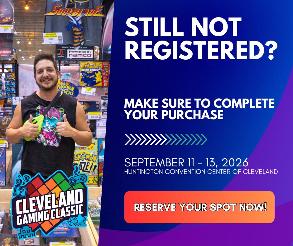 Cleveland Gaming Classic 🔜 Sept 11 - 13, 2026 tweet media
