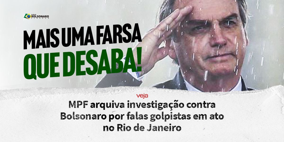 O tempo tem mostrado o quanto <a href="/jairbolsonaro/">Jair M. Bolsonaro</a> foi perseguido e injustiçado.