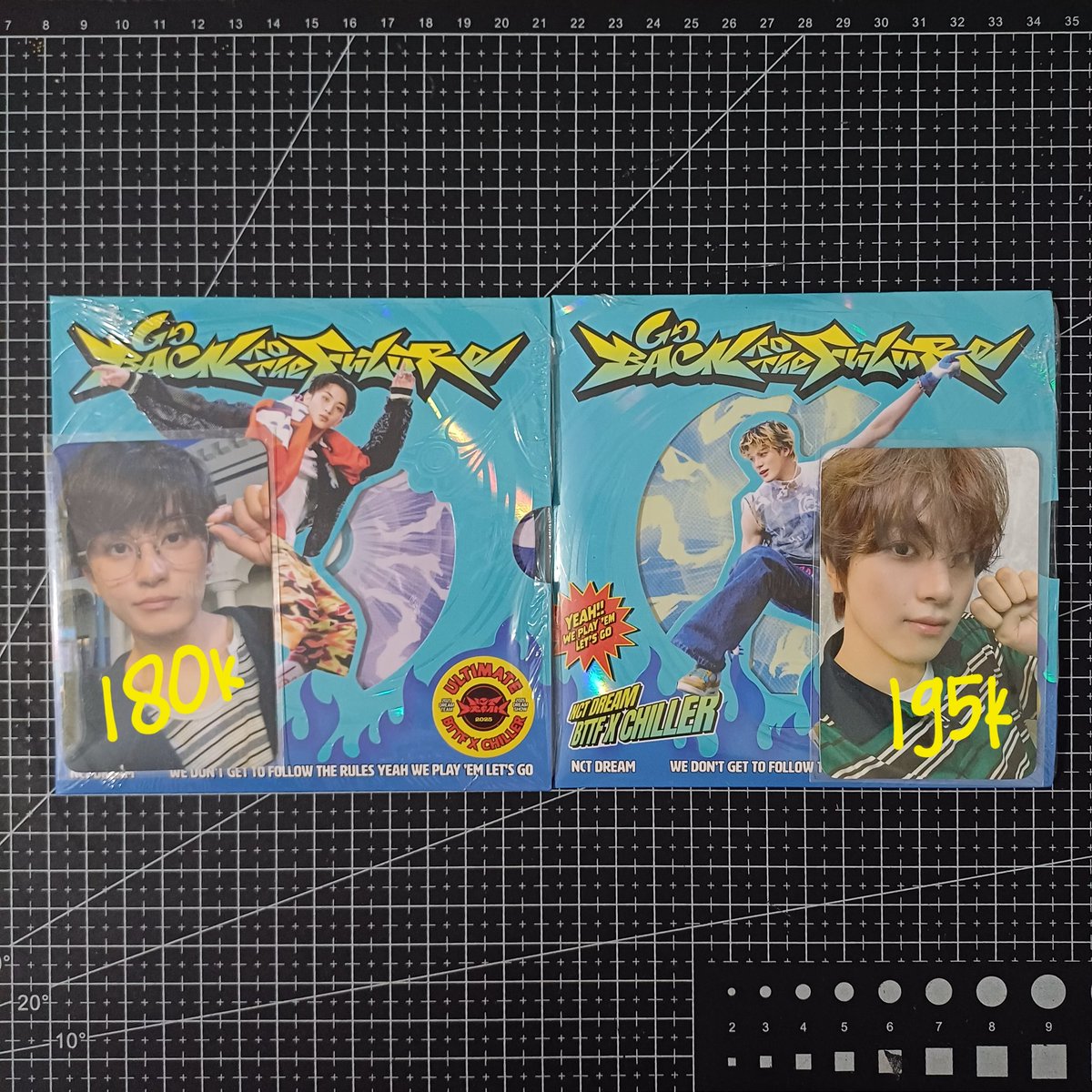 ☆ wts — want to sell 

Mark Haechan House of KPOP Singapore
set with digipack

💰 inc all
🛍 digipack sealed
📍 dom jateng

t. aab digipack go back to the future nct dream
gbttf bttf digi album mk hc hok spore