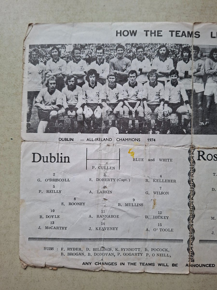 Dublin GAA Programme Collector tweet media