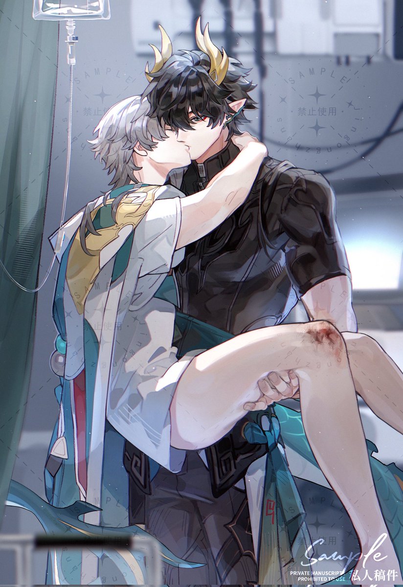 #allcae #All穹 #PhaiCae #dancae
有幸参与了琉璃老师个人长篇本《轮回与命运》的插图绘制！祝大麦！！——
具体宣发：hx04289116.lofter.com/post/4bb428e4_…