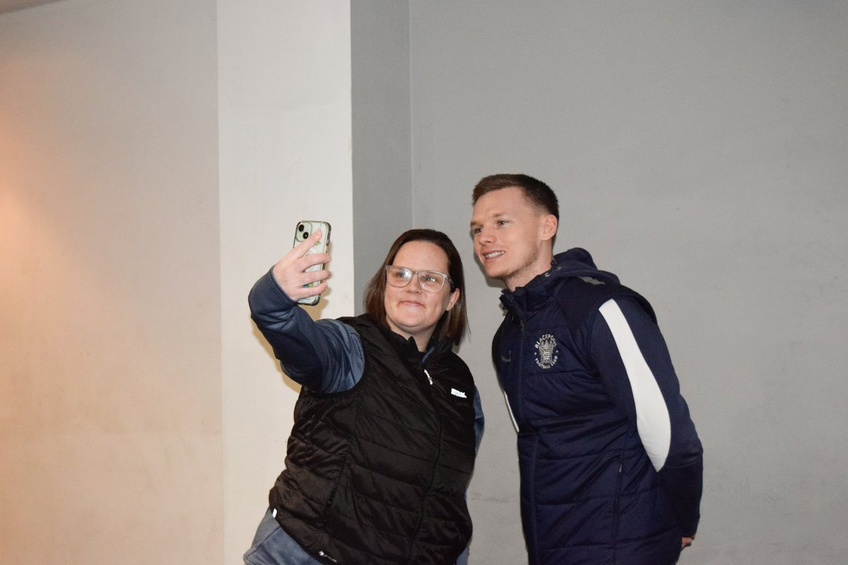 BFCCT_'s tweet photo. We welcomed Blackpool FC first team player Andy Lyons to our Women’s Recreational Football session ⚽

Andy spent time answering questions and taking photos before heading down to the pitches to watch the group

Thank you to @BlackpoolFC and Andy Lyons for this opportunity 🧡 https://t.co/ZlsMP2yVvE