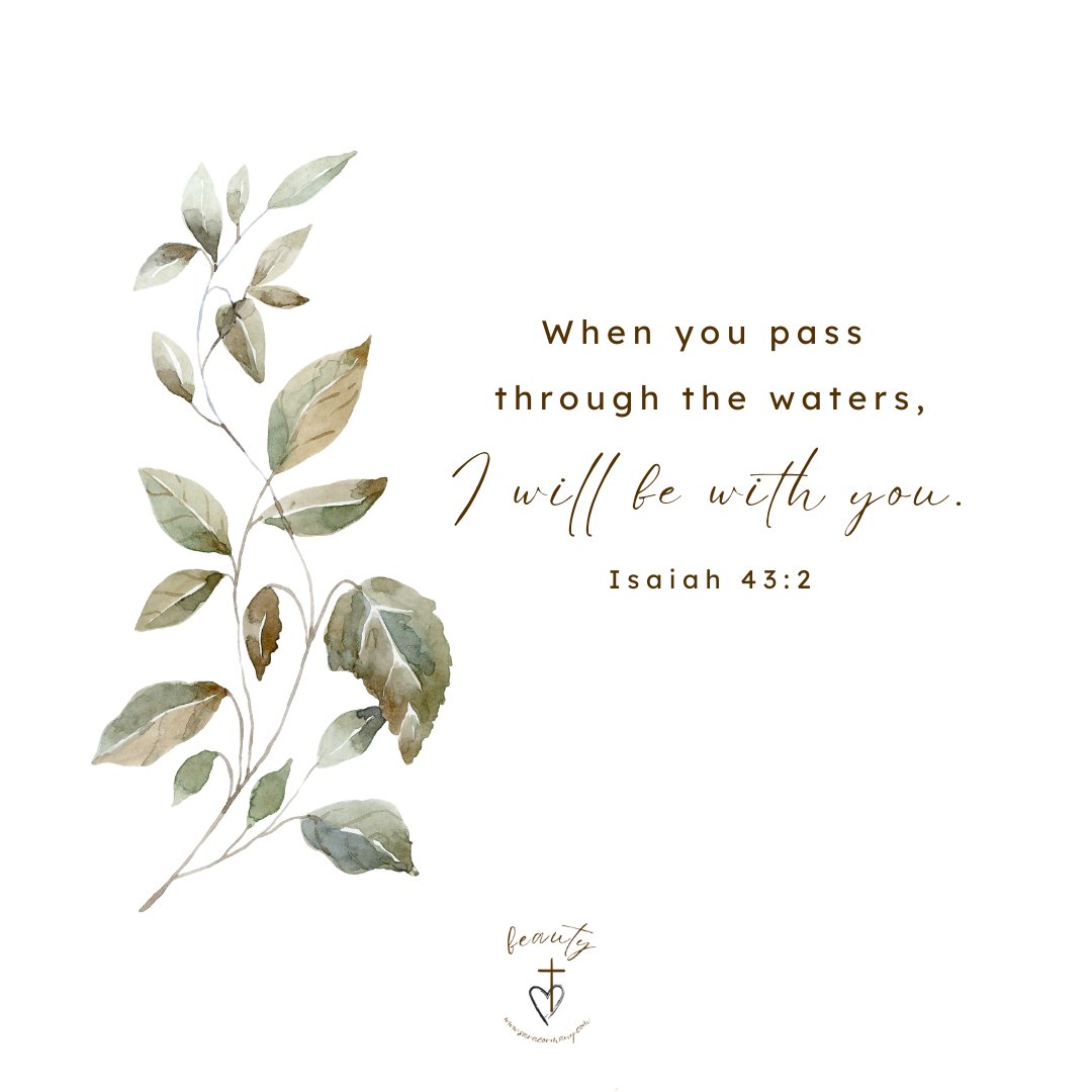 cormany_sara's tweet image. "When you pass through the waters, I will be with you." Isaiah 43:2 @cormany_sara #evenwhen #difficultdays #peace